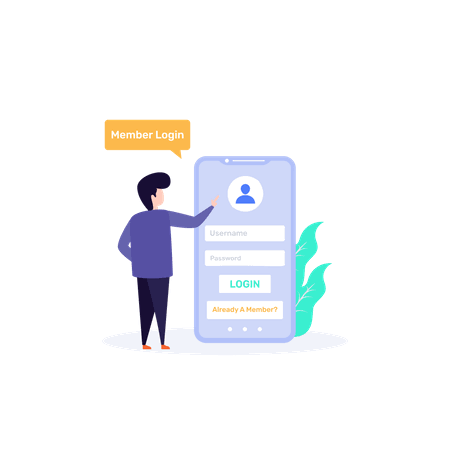 Login Illustration